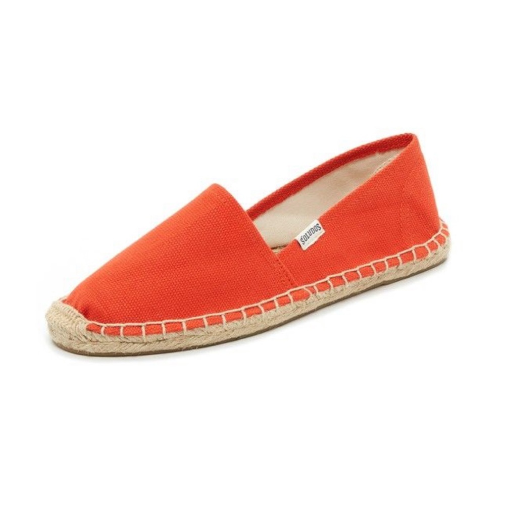 Soludos Original Canvas Dali Espadrille Orange 6.5